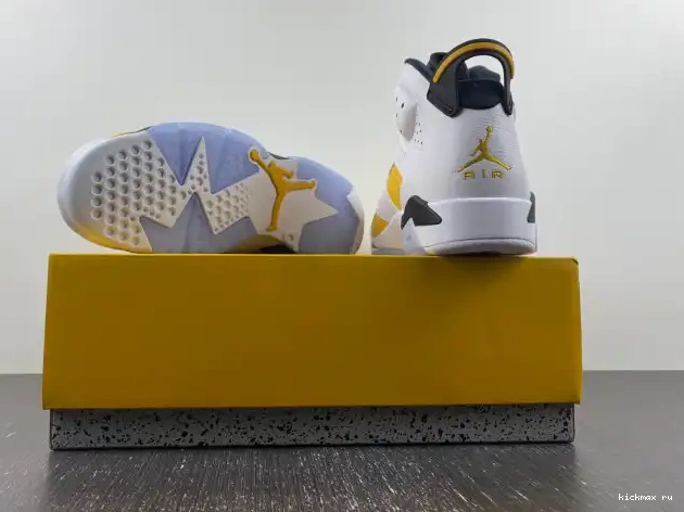 Rep Kickmax Ochre Yellow Air CT8529-170 Jordan 6 0506